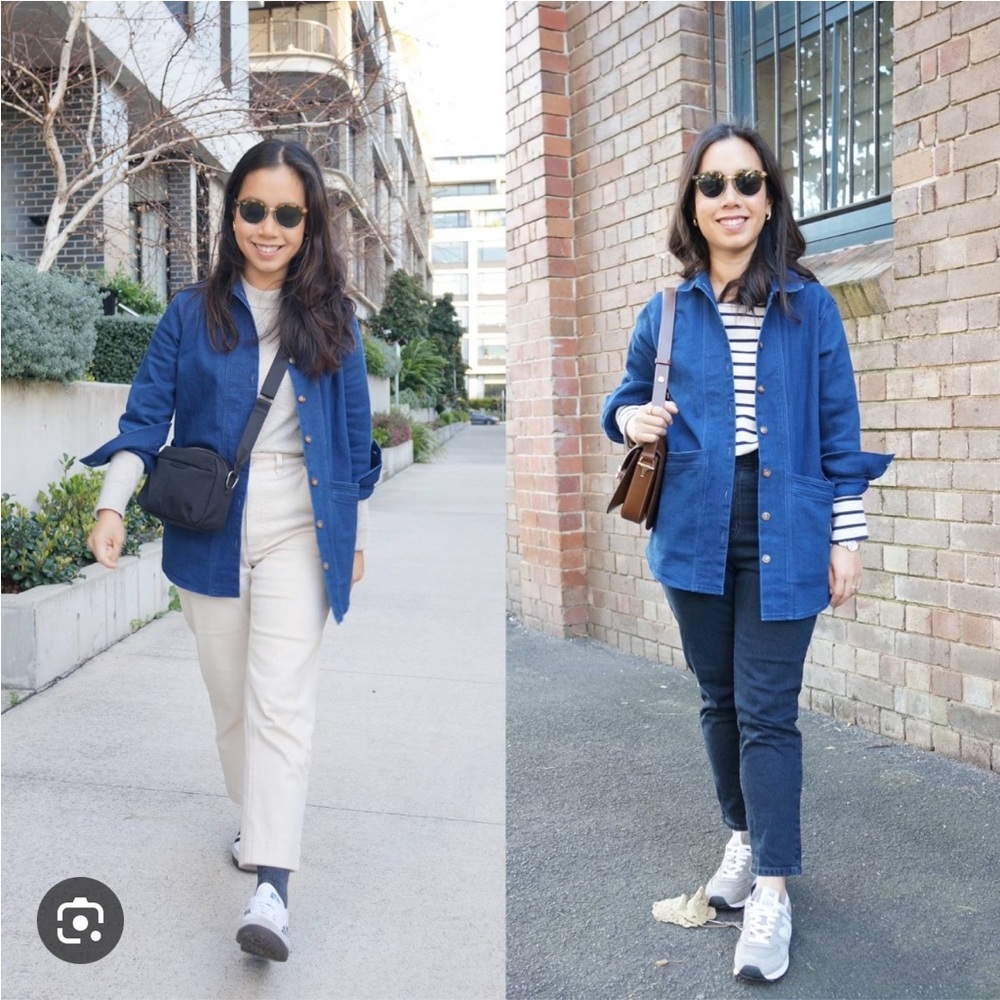 Sezane Will Jacket BLUE